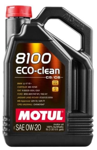 MOTUL 8100 Eco-Clean 0W20 C5 5L